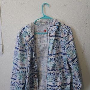 Emprye windbreaker colorful tribal print XL